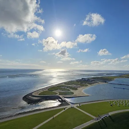 Neu! 2-zimmer-apartment Kuestenkoje Mit Seitlichem Meerblick Büsum